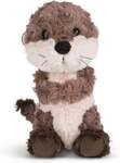 NICI 49150 - Forest Friends, Otter Oda, Pl&uuml;schtier, Schlenker, 20 cm, Green