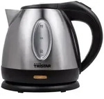 Tristar WK-1323 Wasserkocher Edelstahl, Schwarz Fassungsverm&ouml;gen: 1.2l