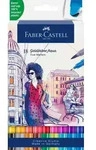 Faber-Castell Tuschestift Dual Marker Goldfaber Aqua, 18er Set