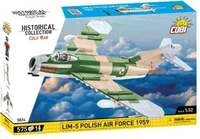 COBI Historical Collection 5824 - Lim-5 Polish Air Force 1959, Kampfflugzeug, Cold