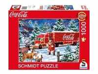 Schmidt Spiele - Coca Cola: Christmas Truck, 1.000 Teile