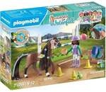 PLAYMOBIL 71355 Zoe & Blaze mit Turnierparcours