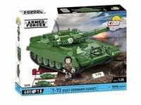 COBI Armed Forces 2625 - T-72 (East Germany/Soviet), Panzer, Bausatz, 1:35, 680