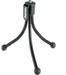Hama Flexi M Ministativ 1/4 Zoll Arbeitsh&ouml;he=7 - 10cm Schwarz F&uuml;r Smartphones und