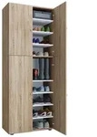 XXL Holz Gro&szlig;er Schuhschrank Schuhkommode Lona 9