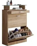 Holz Schuhschrank Schuhkipper Klappen Sipos M