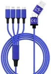 Smrter USB-Ladekabel USB-A Stecker, USB-C&reg; Stecker, Apple Lightning Stecker, Apple