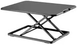 Digitus DA-90445 Sitz-Steh-Schreibtischaufsatz H&ouml;hen-Bereich: 45 bis 405mm Schwarz