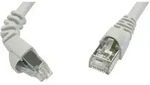 Teleg&auml;rtner 100008287 RJ45 Patchkabel CAT 6a S/FTP 2.00 m Grau Flammwidrig, mit