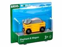 BRIO - Tierwaggon Elefant