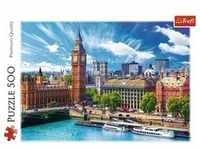 Trefl 37329 - Sunny day in London, Puzzle, 500 Teile