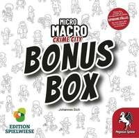 Sich, J: MicroMacro: Crime City - Bonus Box