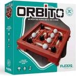 FLEXIQ &ndash; Orbito - Ziel des Spiels ist es, 4 Murmeln einer Farbe in einer horiz