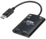 ATEN VS92DP DisplayPort-Splitter 3840 x 2160 Pixel Schwarz