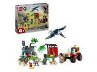 LEGO Jurassic World 76963 Rettungszentrum für Baby-Dinos, Dinosaurier-Spielzeug