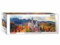 Eurographics 6010-5444 - Herbstliches Neuschwanstein, Panorama Puzzle - 1000 Teile