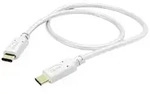 Hama USB-Ladekabel USB 2.0 USB-C&reg; Stecker, USB-C&reg; Stecker 1.50m Wei&szlig; 00201592