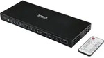 SpeaKa Professional 4x2 Port HDMI-Switch mit Audio-Ports 3840 x 2160 Megapixel