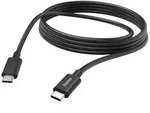 Hama USB-Ladekabel USB 2.0 USB-C&reg; Stecker, USB-C&reg; Stecker 3.00m Schwarz 00201593