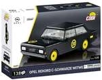 COBI Youngtimer 24597 - Opel Rekord C-Schwarze Witwe, Bausatz, 1:35, 138 Bauteile