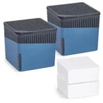 Raumentfeuchter Mod. Cube Blau 1000 g, 2er Set, beugt Schimmel und Ger&uuml;chen vor