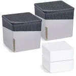Raumentfeuchter Mod. Cube Grau 500 g, 2er Set, beugt Schimmel und Ger&uuml;chen vor