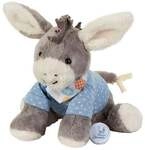 Spieluhr Esel Emmi Boy Gr&ouml;&szlig;e M blau 20cm Melodie: La Le Lu