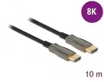 Delock HDMI Anschlusskabel HDMI-A Stecker 10 m Schwarz 84034 4K UHD, vergoldete