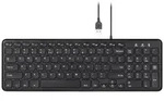 Perixx PERIBOARD-213 DE B USB Tastatur Deutsch, QWERTZ Schwarz