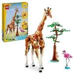 LEGO Creator 3in1 Tiersafari, Set mit L&ouml;we, Giraffe und Gazelle 31150