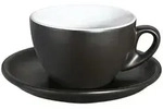cilio Cappuccinotasse ROMA Schwarz matt Cappuccinotasse ROMA Schwarz matt