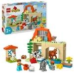 LEGO DUPLO Town 10416 Tierpflege auf dem Bauernhof, Spielzeug ab 2 Jahre