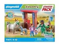 Playmobil DE Tierarzteinsatz bei den Eseln - Playmobil - 71471, Spielwaren