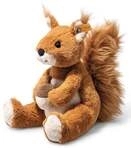 Steiff 045172 - Phil Eichh&ouml;rnchen, sitzend, Pl&uuml;sch, 20 cm