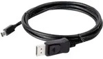 club3D Mini-DisplayPort / DisplayPort Adapterkabel Mini DisplayPort Stecker,
