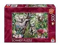 Schmidt Spiele - Süße Koala-Familie, 500 Teile