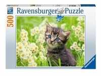 Ravensburger - Kätzchen in der Wiese, 500 Teile