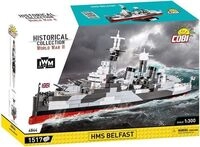 COBI Historical Collection 4844 - HMS Belfast Schlachtschiff, World War II, 1517