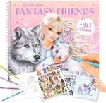 DEPESCHE TOPModel Mal/Stickerbuch Create your Fantasy Friend Iceworld