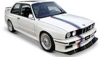 Bburago 1:24 BMW M3 E30 '88, weiss