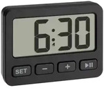 TFA Dostmann 60.2036.01 Quarz Wecker Schwarz Alarmzeiten 1 1 Timerzeit