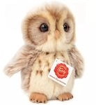Teddy Hermann 94170 - Eule stehend, 16 cm, Pl&uuml;schtier