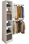 Offener Kleiderschrank Dachschr&auml;gen Regal Dacholll