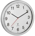 TFA Dostmann 60.3545.02 Funk Wanduhr 40mm x 5mm x 40mm Silber Gro&szlig;es Display