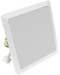 Visaton DL 18/2 SQ - 8 Ohm/100V Deckenlautsprecher 60W 100V Wei&szlig; 1St.