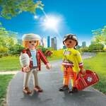 playmobil DuoPack Sanit&auml;terin mit Patient