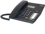 Alcatel Temporis 580 Noir Schnurgebundenes Telefon, analog Freisprechen, Alcatel Temporis 580 Noir Schnurgebundenes Telefon, analog Freisprechen,