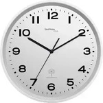 Techno Line WT 8500-2silber Funk Wanduhr 30cm x 41mm Silber