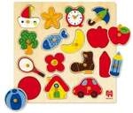 Goula Holzpuzzle: Silhouetten,