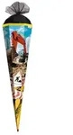 Motivschult&uuml;te, Achtung Bagger, 85cm, Folie